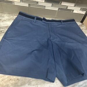 G/FORE Men’s Maverick Hybrid 9" Golf Shorts Blue Athletic Performance Size 35